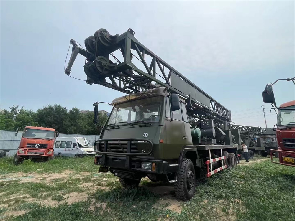 Military-retired SPC600 Wheeled Rotary Table Drill Rig