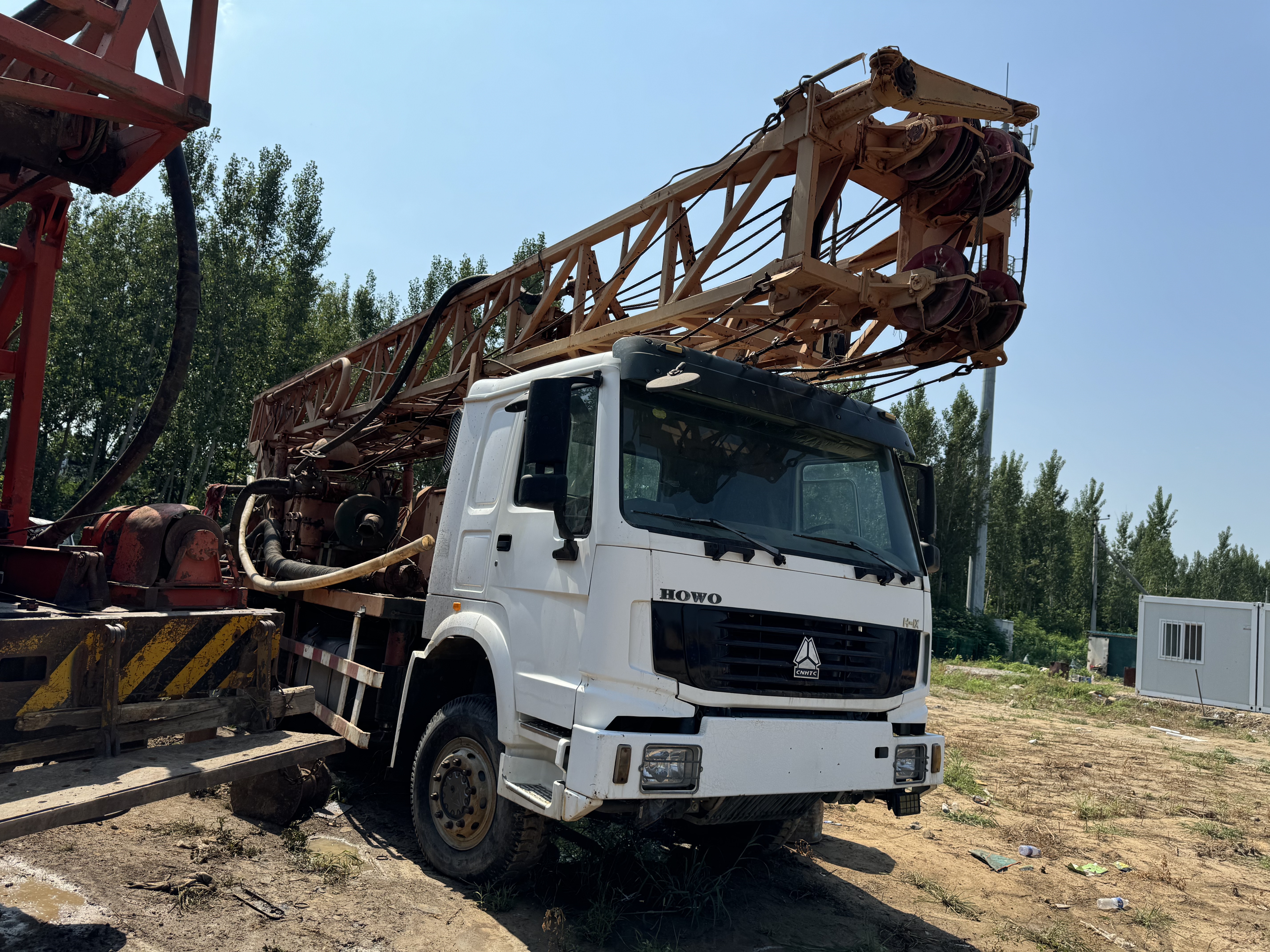SPC600 HOWO Truck Mounted Water Well Drilling Rig